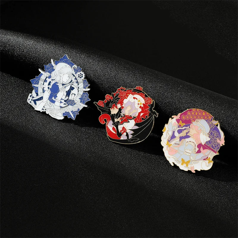 TouHou Project Metal Brooches