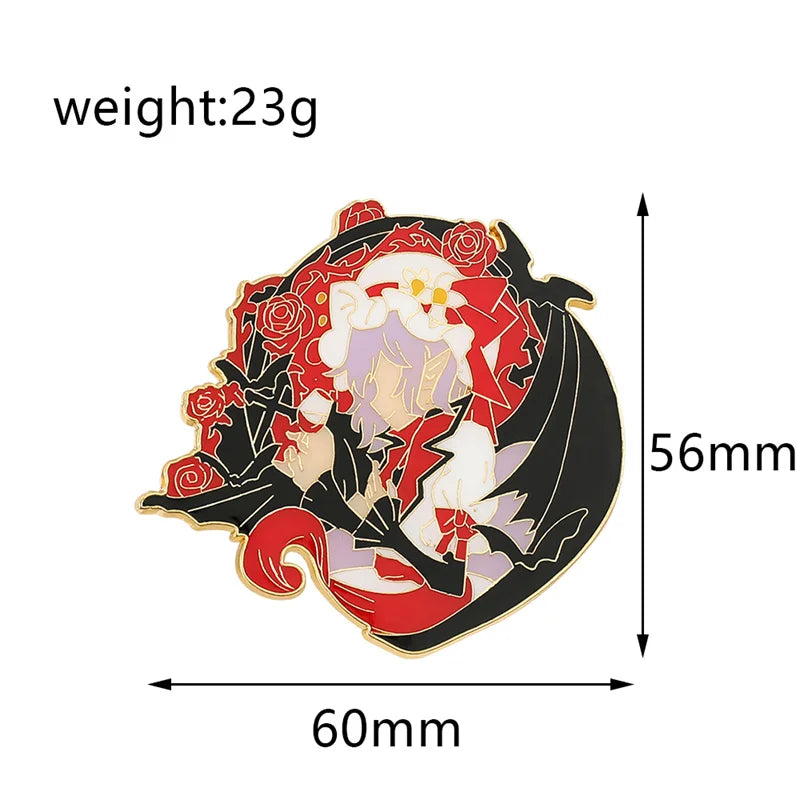 TouHou Project Metal Brooches