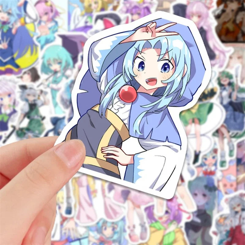 100pcs Touhou Project Stickers