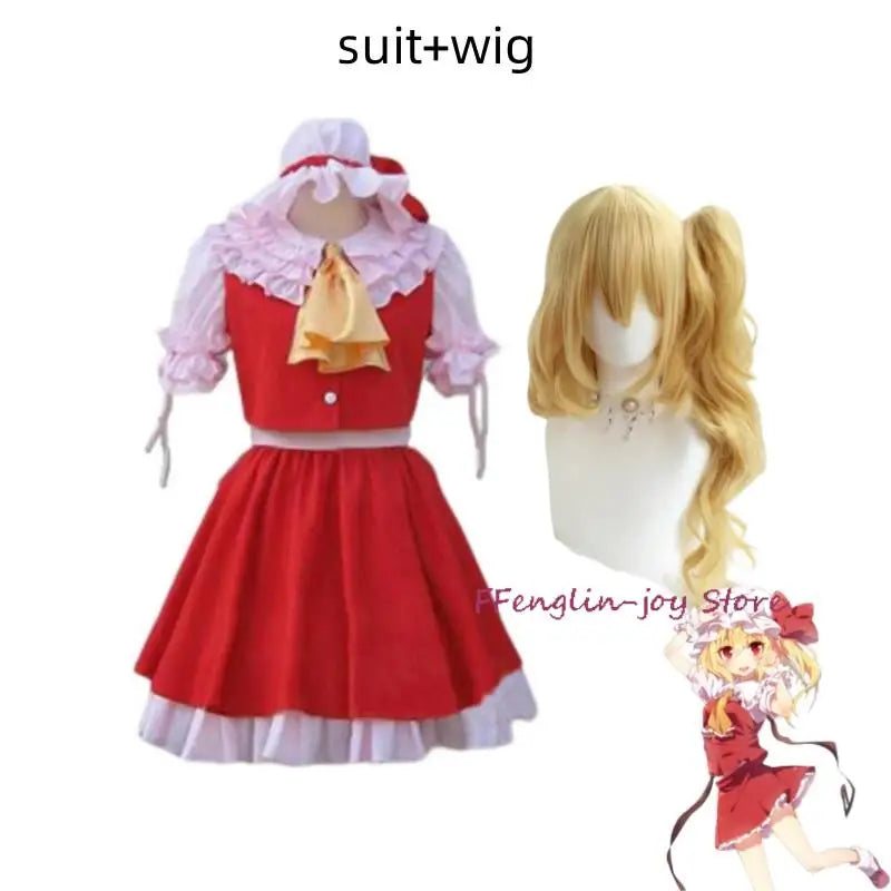 Touhou Project Flandre Scarlet Cosplay