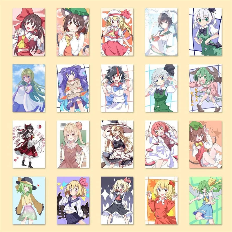 100pcs Touhou Project Stickers