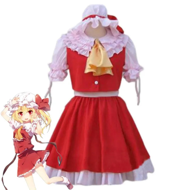 Touhou Project Flandre Scarlet Cosplay