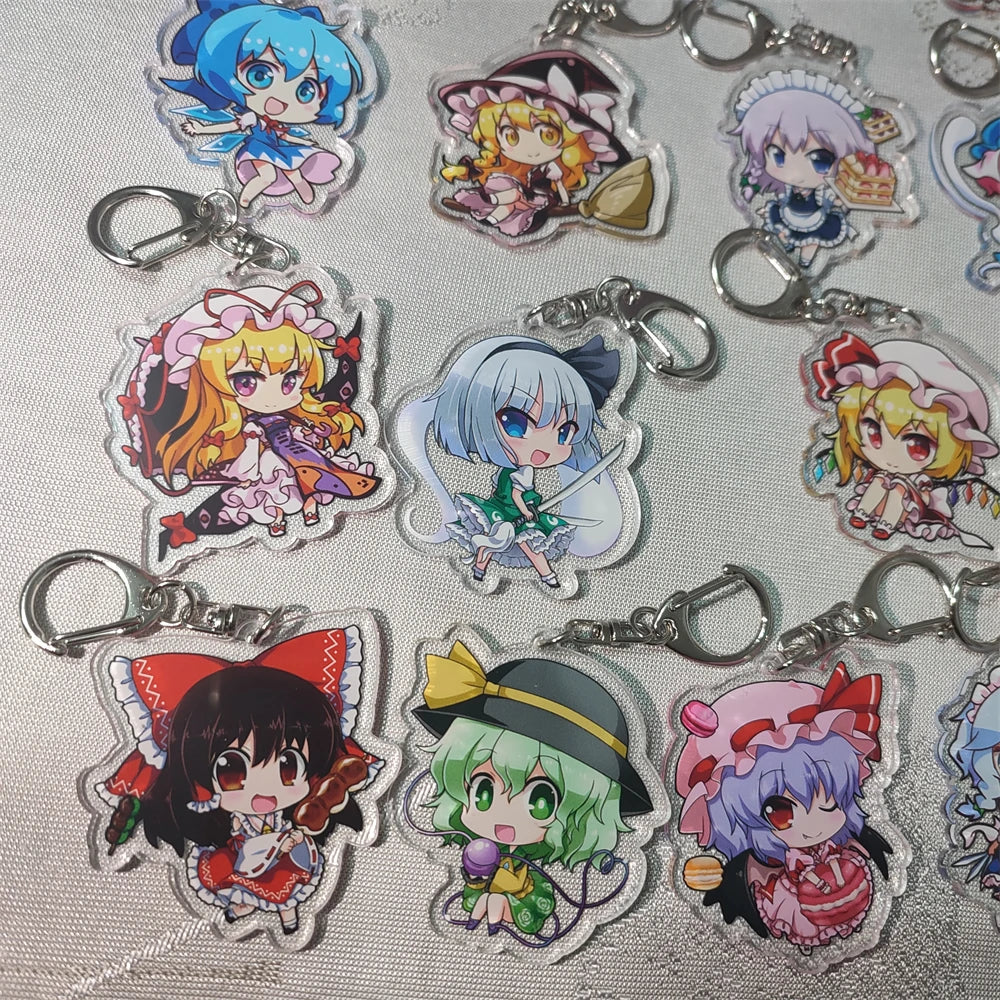 Touhou Project Acrylic Keychain